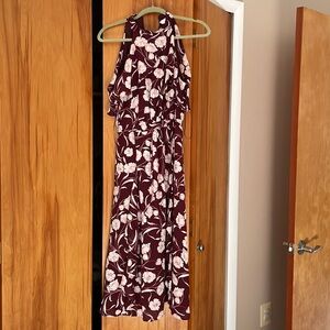 Lauren Conrad Floral Halter Dress Size 8